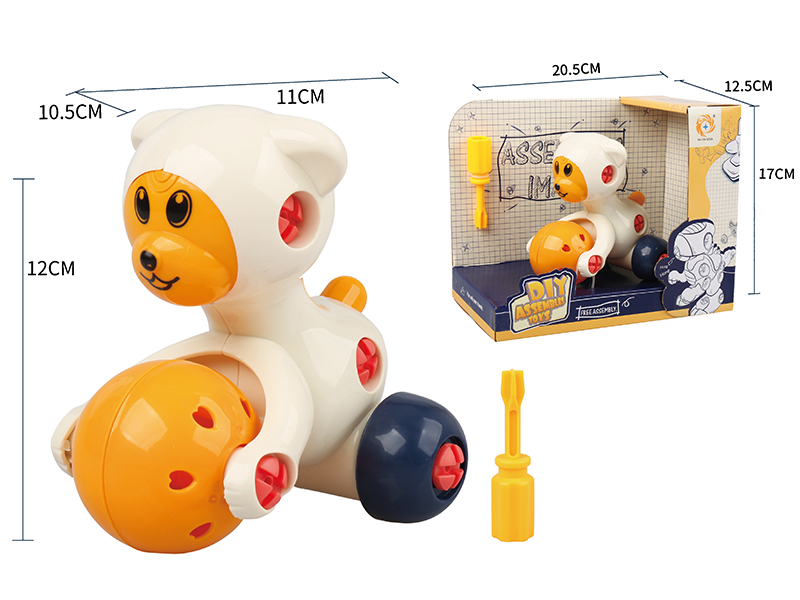 DIY Assembly Cartoon Bear