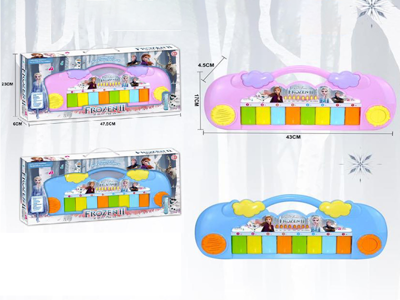 Frozen Cartoon 8 Keys Electronic Organ