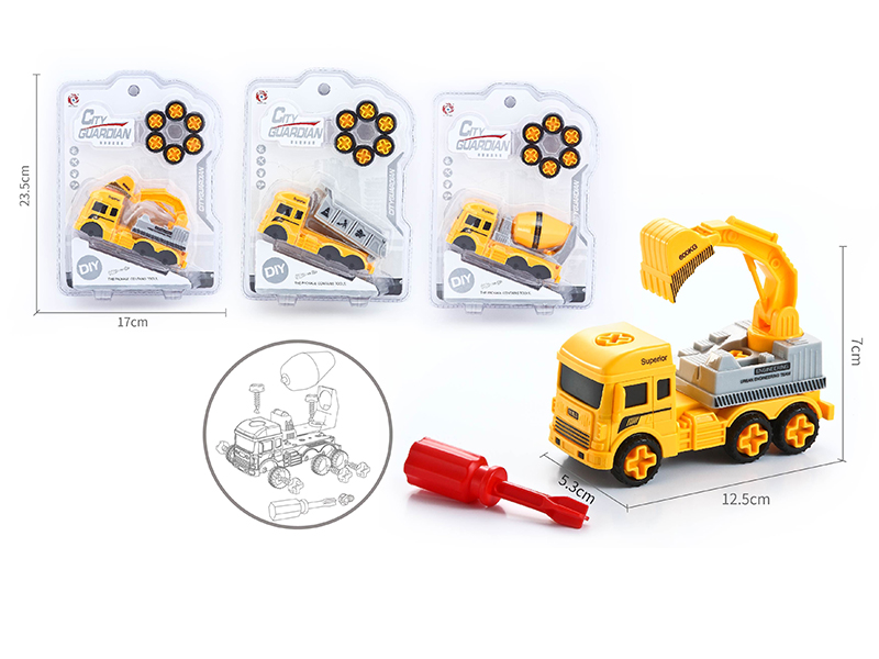 DIY Assembly Engineering Truck