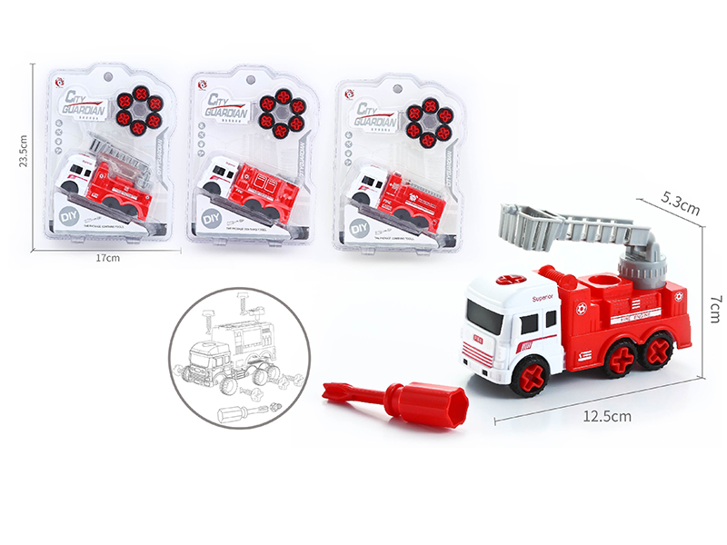 DIY Assembly Fire Engine