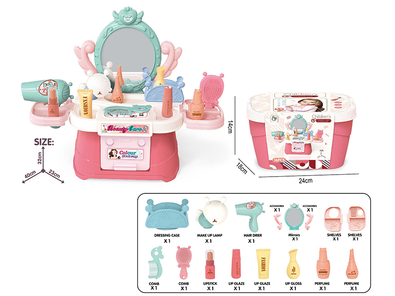 Dressing Table Storage Box 16pcs