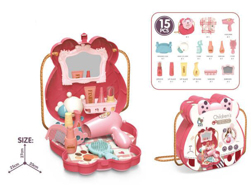 Dressing Toy Single Shoulder Bag 15PCS