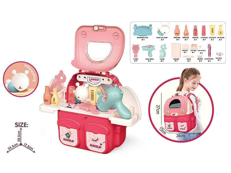 Dressing Toy Backpack 19pcs