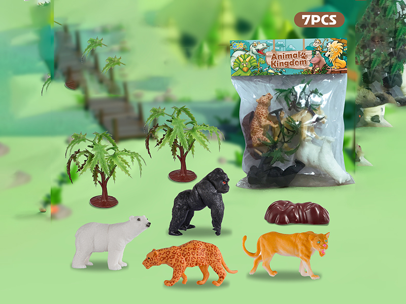 7Pcs Animal Toys