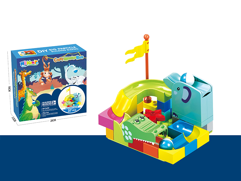 37Pcs Elephant Ball Block