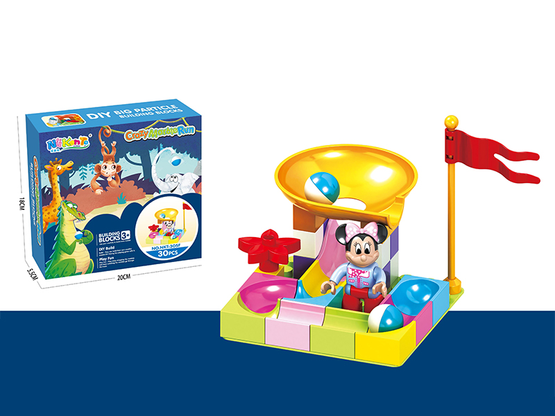 30Pcs Minnie Ball Block