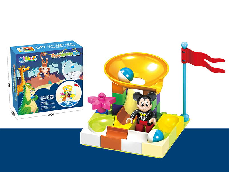 30Pcs Mickey Ball Block