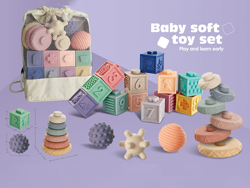 Baby Soft Plastic Toy Set