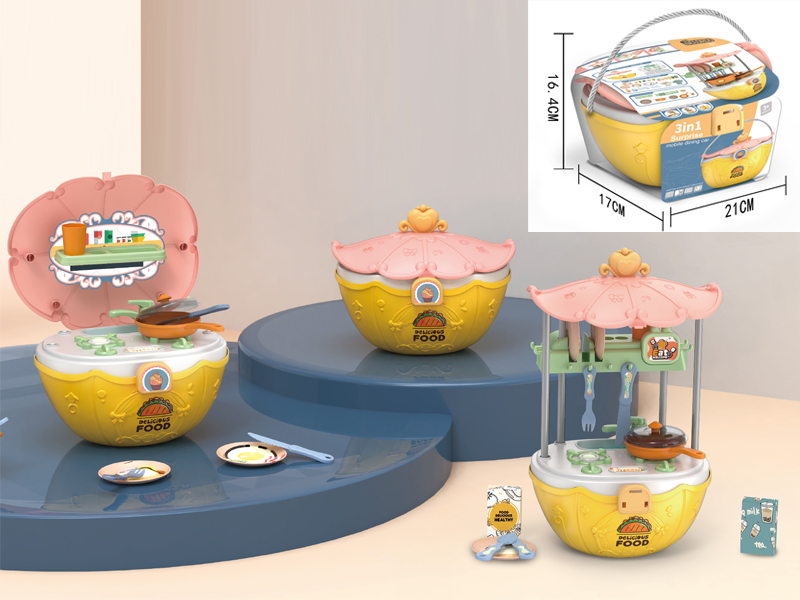Tableware Psychedelic Carriage (With Stove)