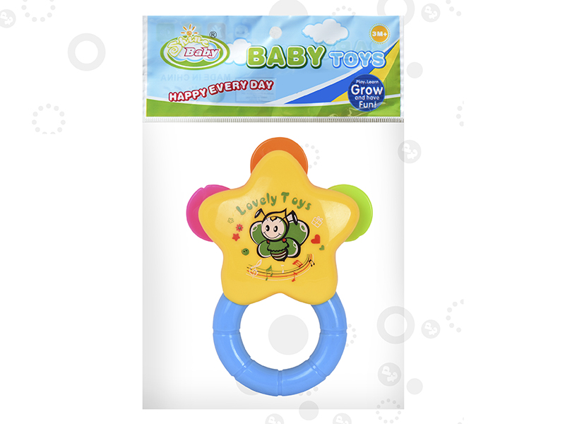 Lucky Star Baby Rattle
