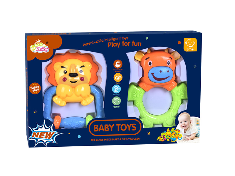Lion/Cattle Baby Rattle