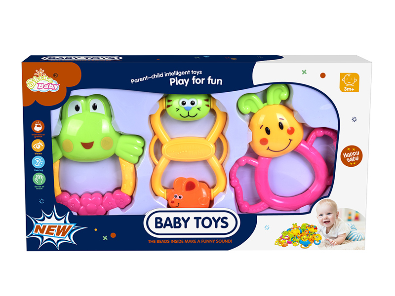 Baby Rattles 3pcs