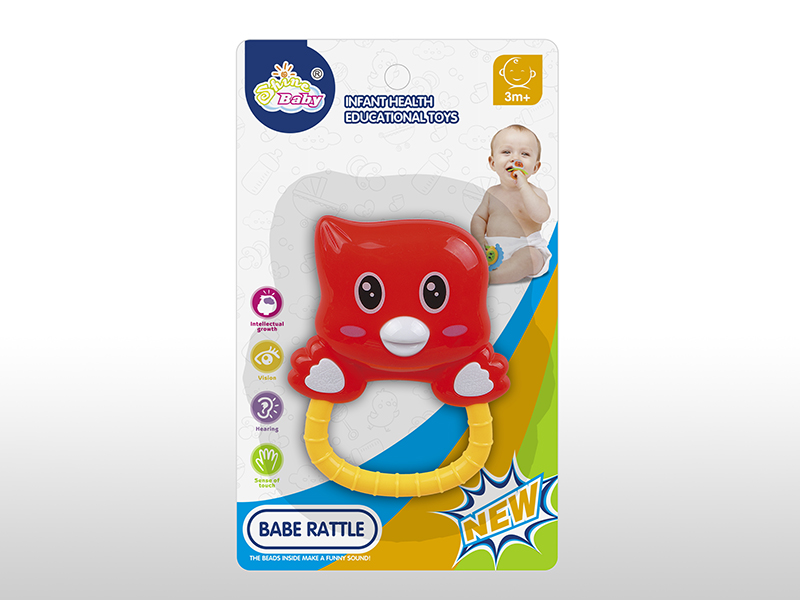 Soft Plastic chicken Baby Rattle