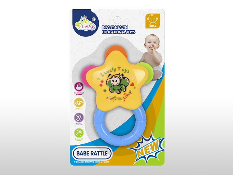 Lucky Star Baby Rattle