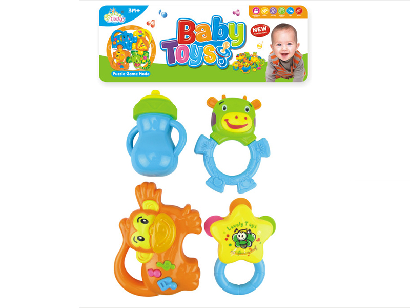 Baby Rattles 4pcs