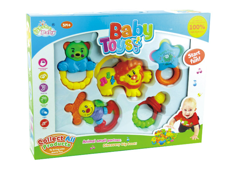 Baby Rattles 5pcs