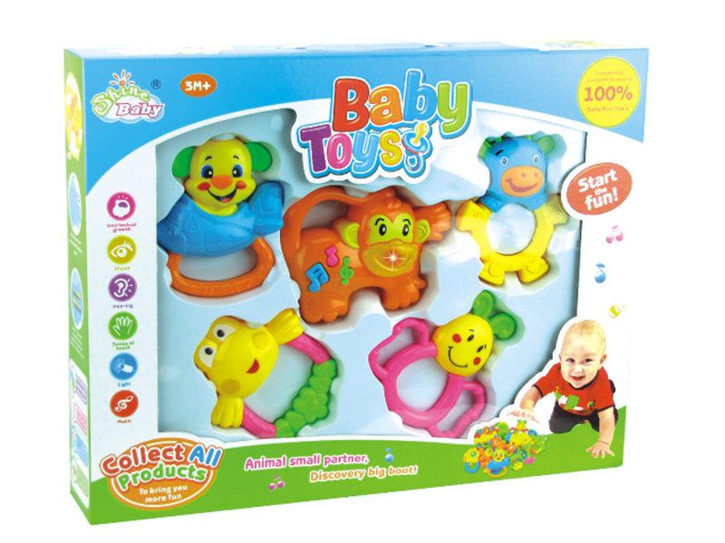 Baby Rattles 5pcs