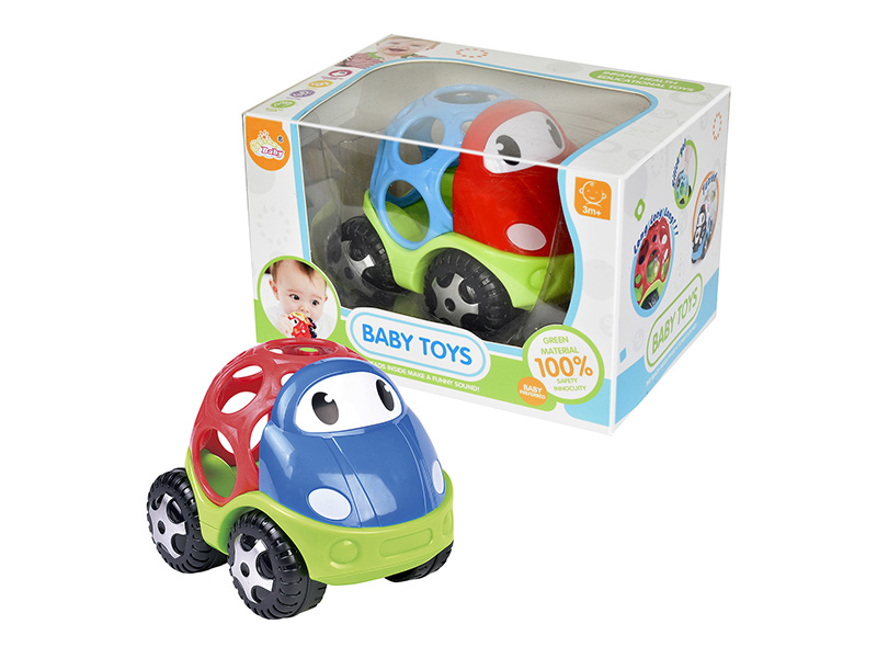 Soft Plastic Cartoon Car
