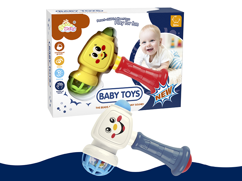 Soft Plastic Rattle Hammer