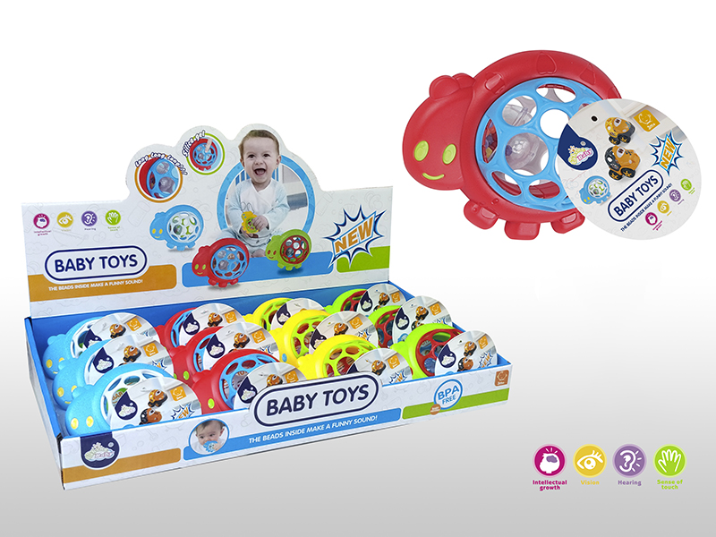 Snail Soft Plastic Rattle 12pcs