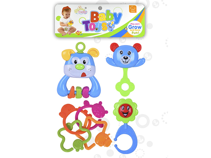 Baby Rattle Set 4pcs