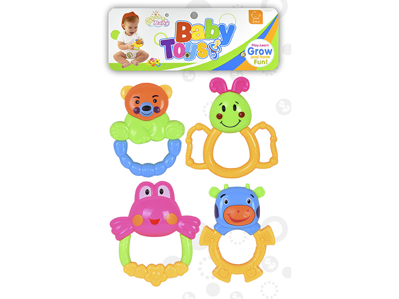 Baby Rattle Set 4pcs