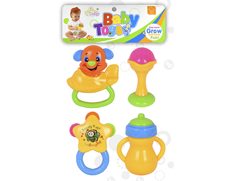 Baby Rattle Set 4pcs