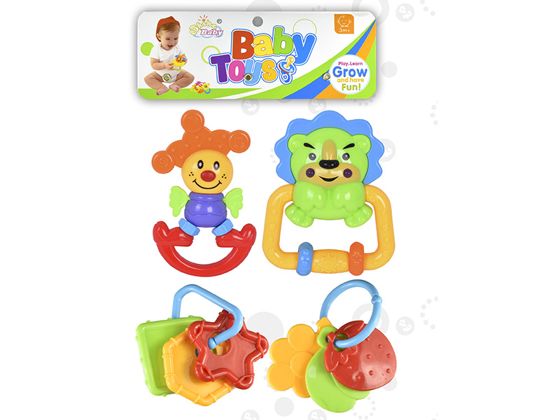 Baby Rattle Set 4pcs