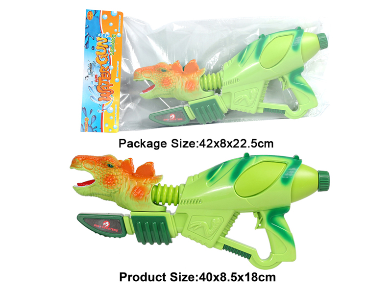 Simulated Sword Dragon Water Gun (Green With Red)