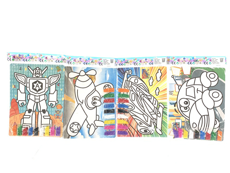 Children Sand Painting