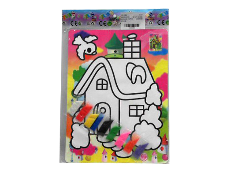 Children Sand Painting