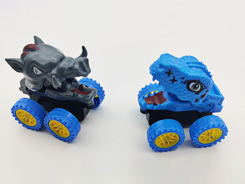 2PCS Animal Toy Car Set