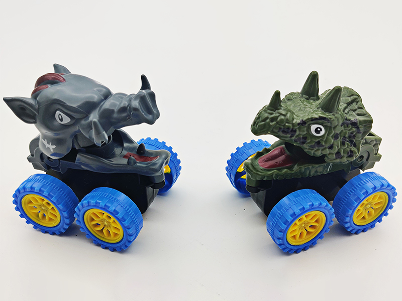 2PCS Animal Toy Car Set