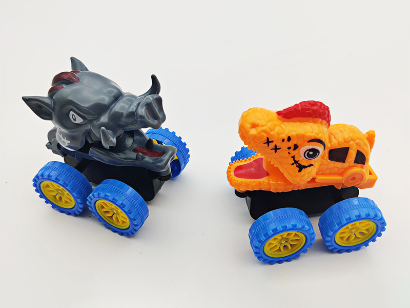 2PCS Animal Toy Car Set