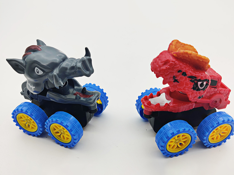 2PCS Animal Toy Car Set