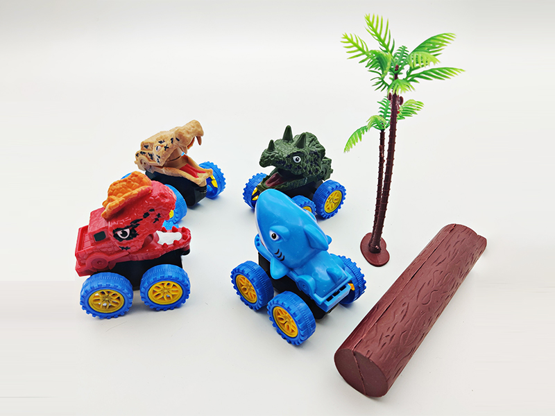 4PCS Animal Toy Car Set