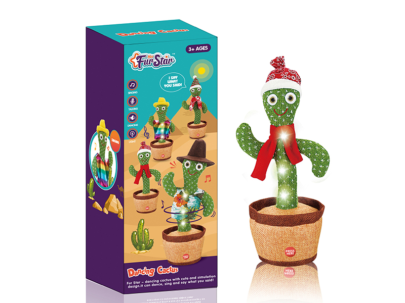 Dancing Cactus (With Colorful Lights)