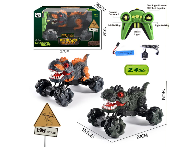 1:16 10Ch R/C Dinosaur Climbing Car