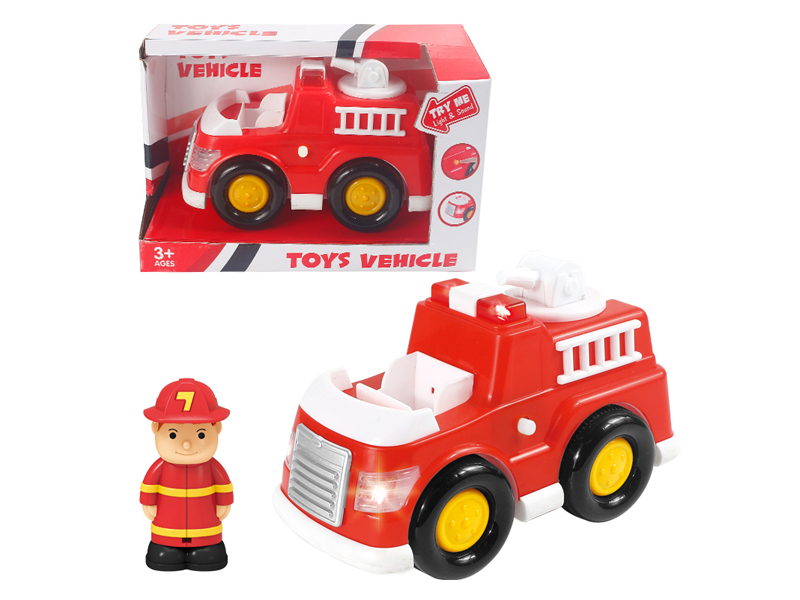 Slide Fire Truck With Light And Music