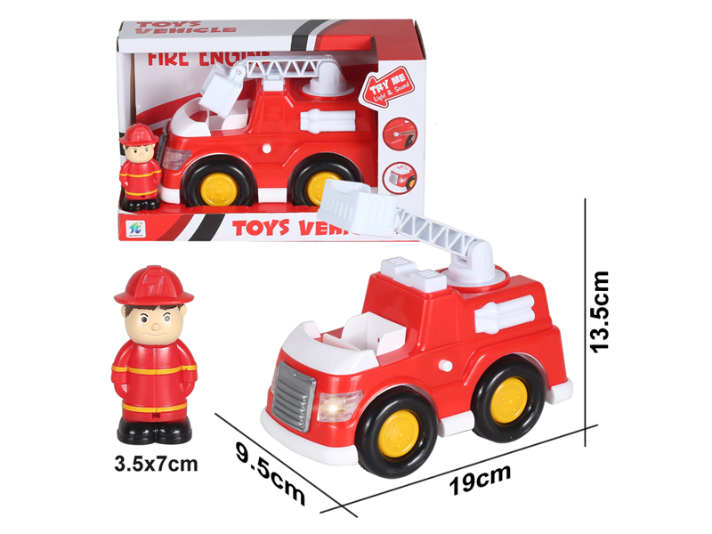 Slide Engineering Vehicle With Light And Music