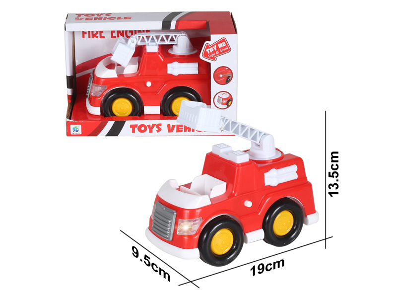 Slide Engineering Vehicle With Light And Music