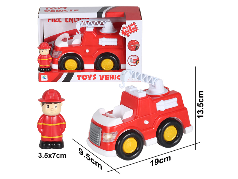 Slide Engineering Vehicle With Light And Music