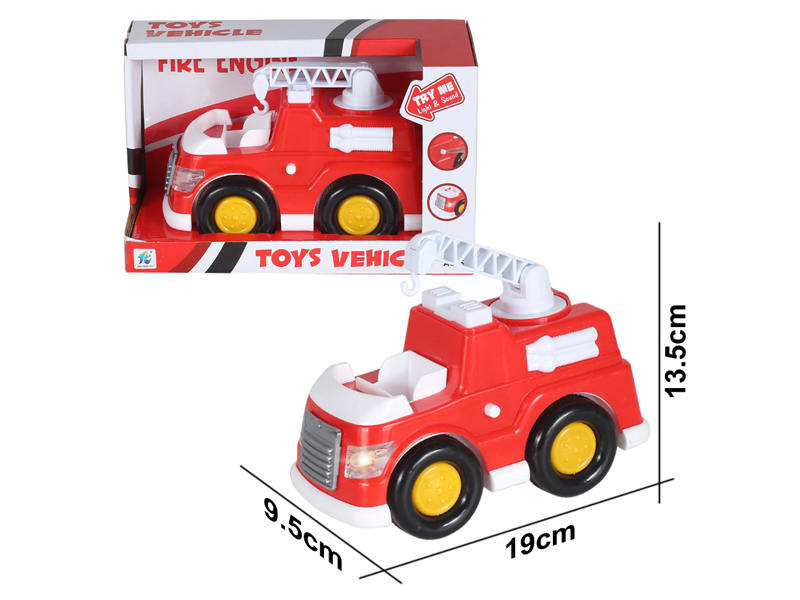 Slide Engineering Vehicle With Light And Music