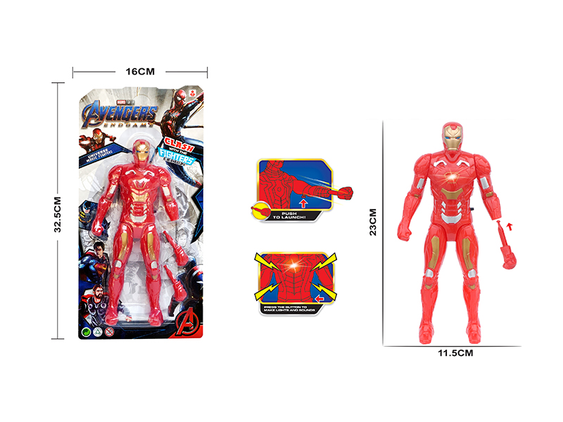 Iron Man With Light And Voice