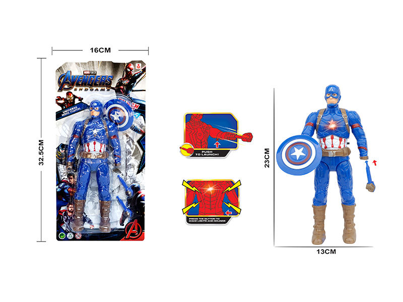 Captain America With Light And Voice