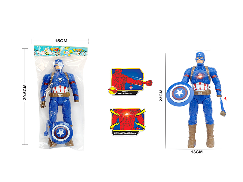 Captain America With Light And Voice
