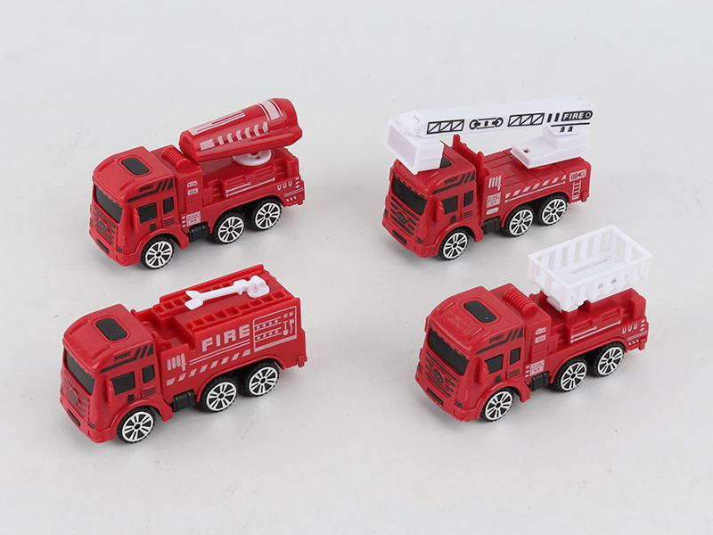Slide Fire Engine 4pcs