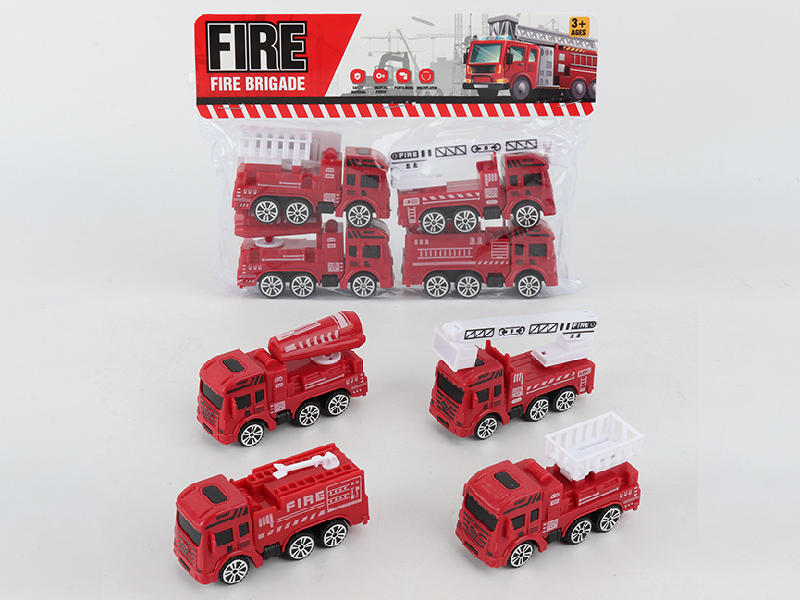 Slide Fire Engine 4pcs