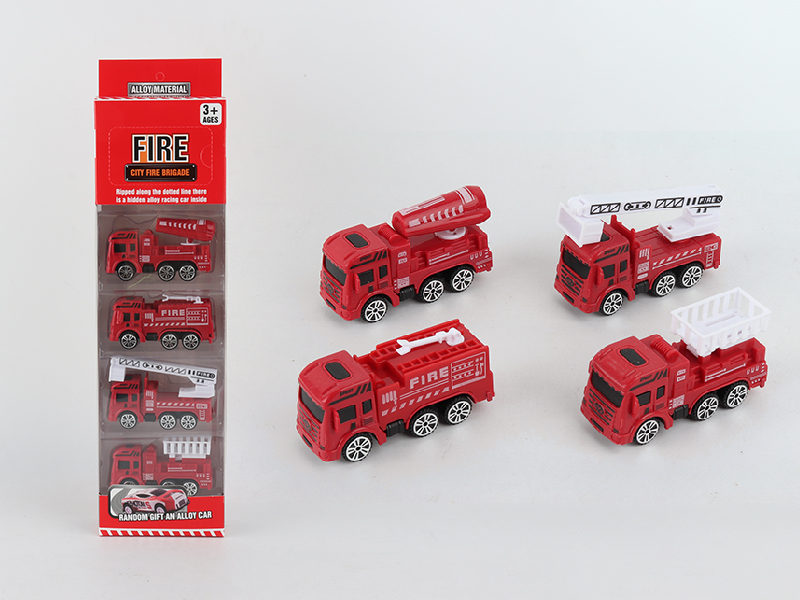 Slide Fire Engine 4pcs
