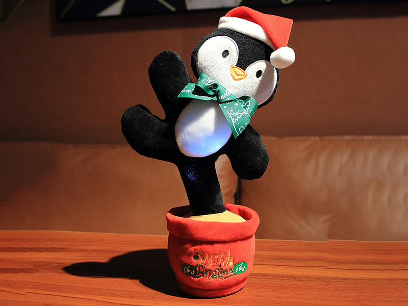 B/O Swinging Penguin With Light And Music